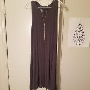 Dark gray Maurice's 24/7 tank dress